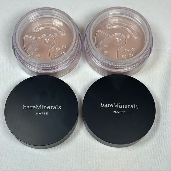 BRAND NEW - 2 - Unopened bareMinerals Matte Powdered Foundation Medium 10 - Picture 3 of 4